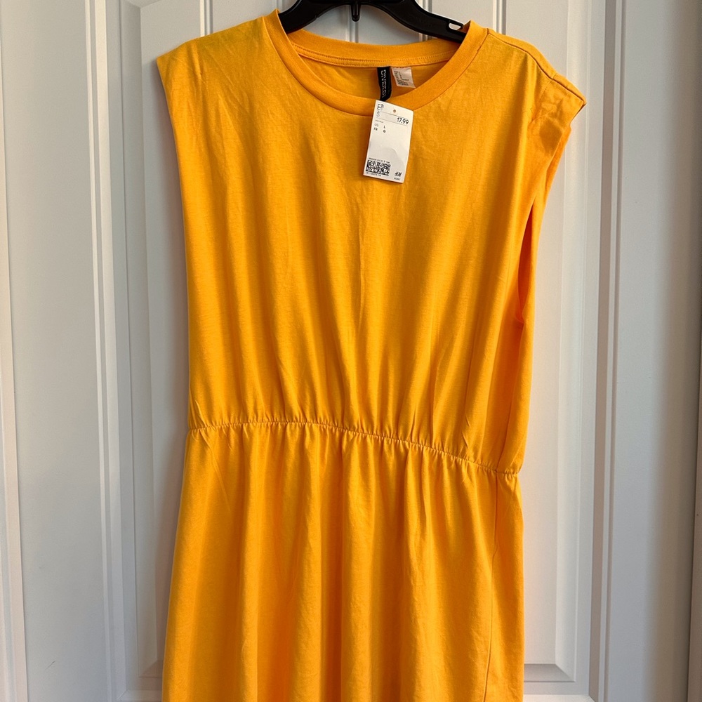 NWT H&M Divided Sleeveless TShirt Dress Size Large